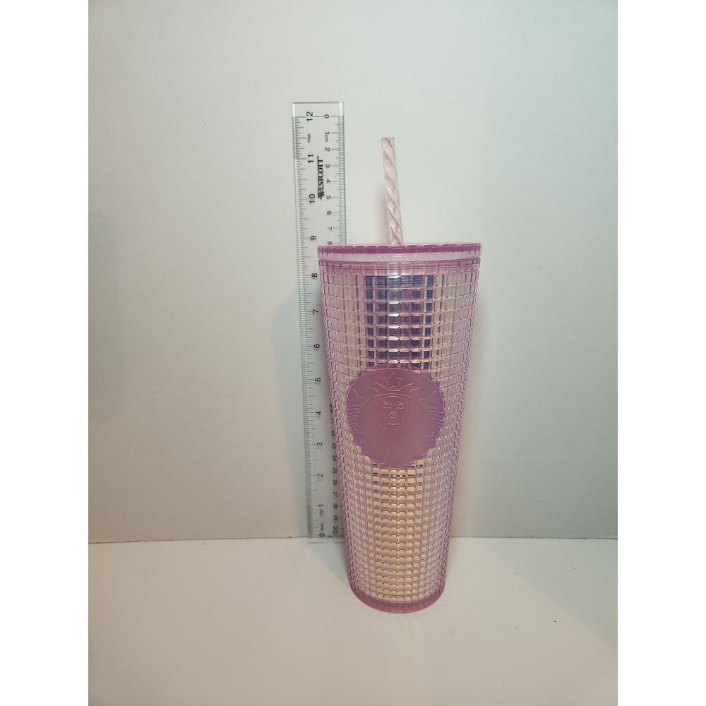 Limited Edition Starbucks 24oz Pink Disco Tumbler SKU# 011119474  NEW